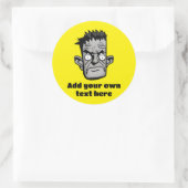 男性キャラクター ラウンドシール (バッグ)