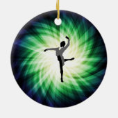男性クールダンサー セラミックオーナメント (裏面)