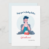 男性グリーティングカードを上手に入手 (正面/裏面)