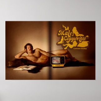 男性コピーライター・ポスター ポスター