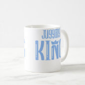 男性ジャグリングキング コーヒーマグカップ (正面右)