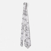 男性スタイリッシュのネクタイ:シルク、結婚s、メタル ネクタイ (裏面)