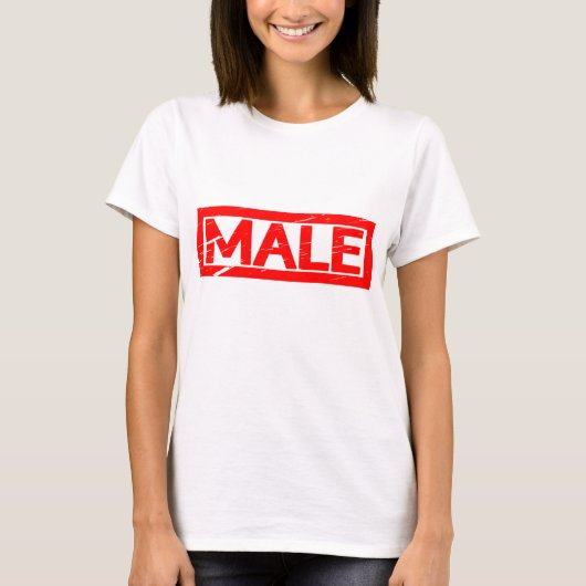 男性スタンプ Tシャツ (正面)