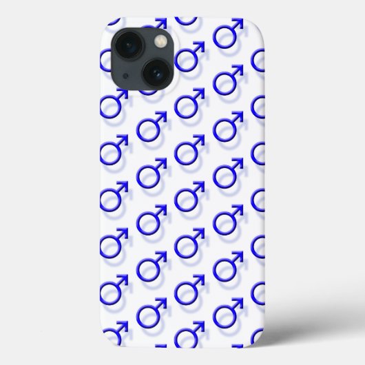 男性セックスシンボル Case-Mate iPhoneケース (裏面)