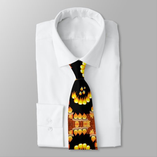 男性デザイナーのネクタイの火災 ネクタイ (タイ)