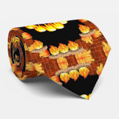 男性デザイナーのネクタイの火災 ネクタイ (ロール)