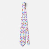 男性デザイナータイカラフルズマス ネクタイ (正面)