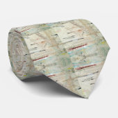 男性デザイナータイヴィンテージ白 ネクタイ (ロール)