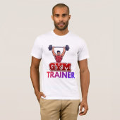 男性トレーナー 女性トレーナー向けTシャツ Tシャツ (正面フル)