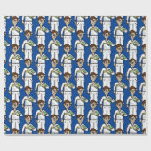 男性ナース包装紙 ラッピングペーパー (フラット)