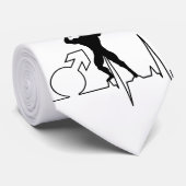 男性ナース男性サインEKGlineネクタイ ネクタイ (ロール)