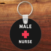 男性ナース キーホルダー (正面)
