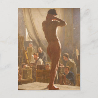 男性ヌードモデル ポストカード