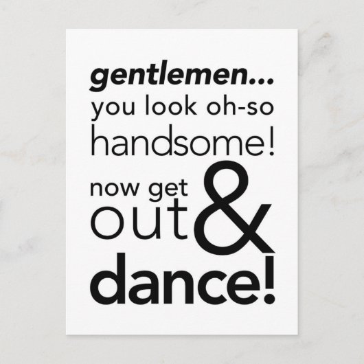 男性バスルーム記号.jg ポストカード (正面)