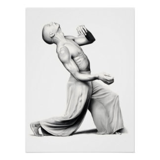 男性バレエダンサー ポスター