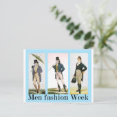 男性ファッション.jpg ポストカード (スタンド正面)