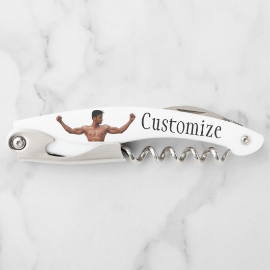 男性フィットネスモデルThunder_Cove ソムリエナイフ (正面)