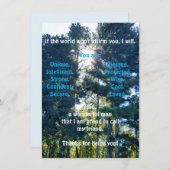 男性フラットグリーティングカードの確認と推奨 (正面/裏面)