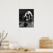 男性ボーリング ポスター (キッチン)