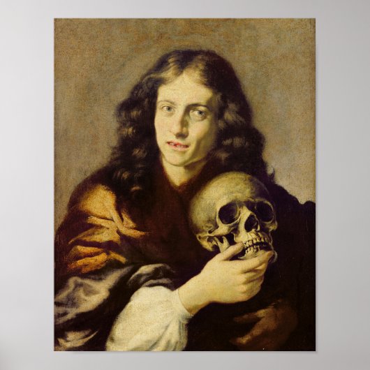 男性ポートレート4 ポスター (正面)