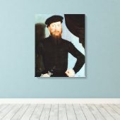 男性ポートレート – 若い方のクランチ – c1564 キャンバスプリント (インサイチュ (ウッドフロア))