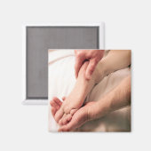 男性マッサージ足 マグネット (正面/裏面)