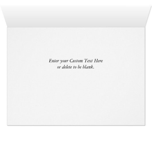 男性マラードポートレートグリーティングカード (内部横(下))