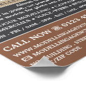 男性モデル、Modeling Agency、モデルエージェント ポスター (角)