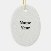 男性モルティシャン計測棺桶オーナメント セラミックオーナメント (裏面)