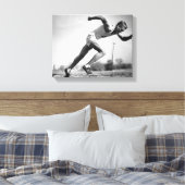 男性ランナー キャンバスプリント (インサイチュ (寝室))