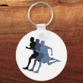 男性ランナー キーホルダー (正面)