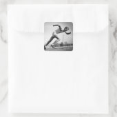 男性ランナー スクエアシール (バッグ)