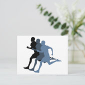 男性ランナー ポストカード (スタンド正面)