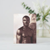 男性ヴィンテージ男性フォトマルティニーク葉書 ポストカード (スタンド正面)