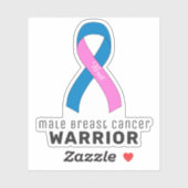 男性乳がんビニールシール シール (シート)