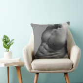 男性体の装飾用クッション クッション (椅子)