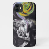 男性体カラフルソウルダーク超リアルスケッチアート Case-Mate iPhoneケース (裏面)