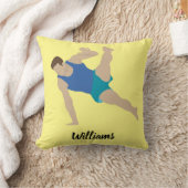 男性体操選手 クッション (ブランケット)