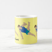 男性体操選手 コーヒーマグカップ (中央)