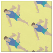 男性体操選手 ファブリック (クローズアップ)