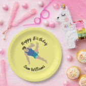 男性体操選手 ペーパープレート (パーティー)