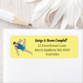 男性体操選手 ラベル (インサイチュ)