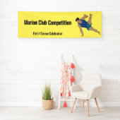 男性体操選手 横断幕 (インサイチュ)