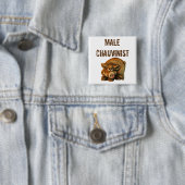 男性優越主義者のブタ 缶バッジ (インサイチュ)