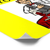 男性優越主義者の豚バージョーク ポスター (角)