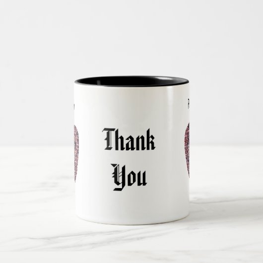 男性先生感謝年度末お礼 ツートーンマグカップ (中央)