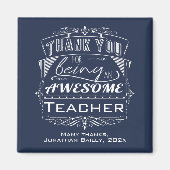 男性先生感謝 マグネット (正面)