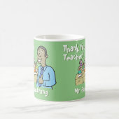 男性先生 コーヒーマグカップ (中央)