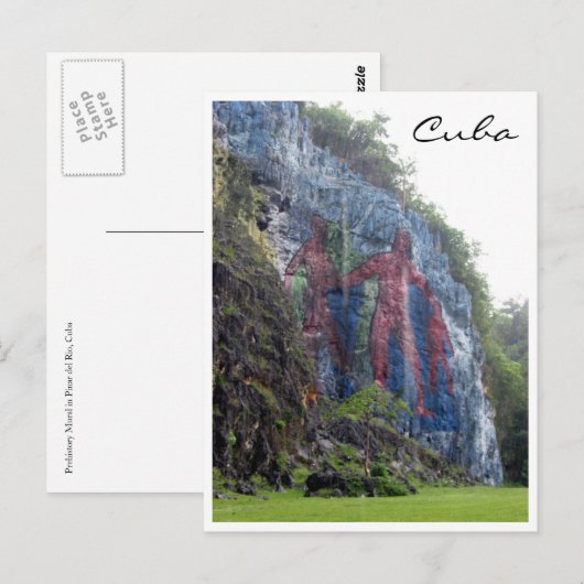 男性前歴史 ポストカード (正面/裏面)