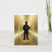 男性医師用医学校卒業カード カード (正面)